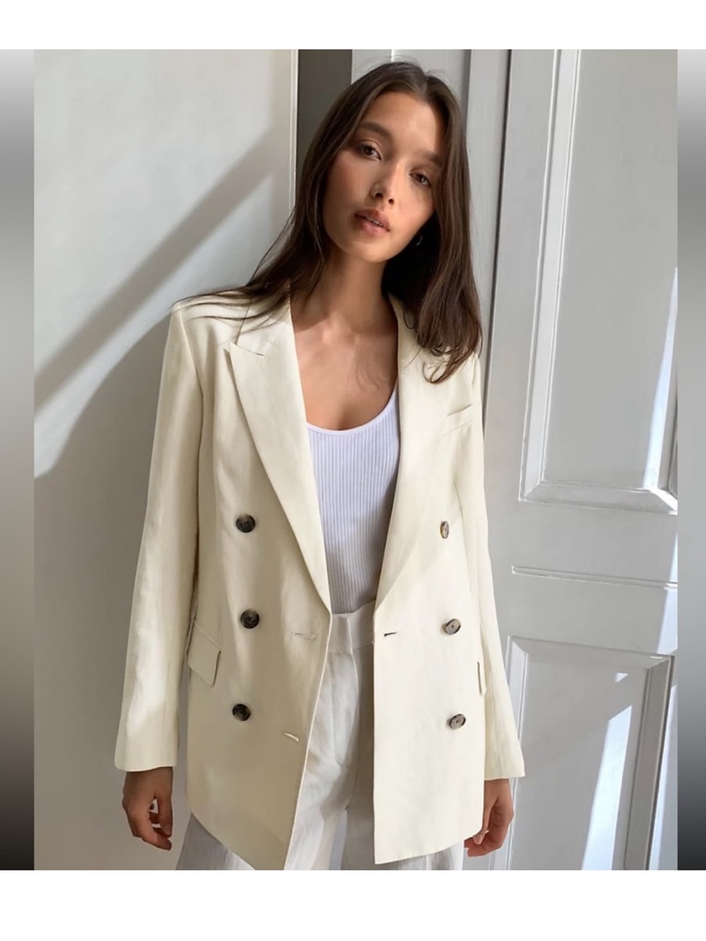 Babaton Samuel Double-Breasted Blazer